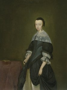 貴婦人の肖像、1667-8年頃（ペアについては64507を参照）